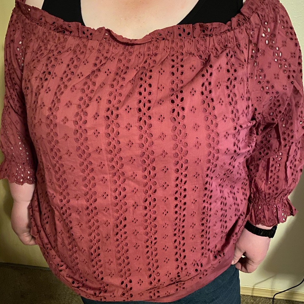 Brand new LANE BRYANT off the shoulder top